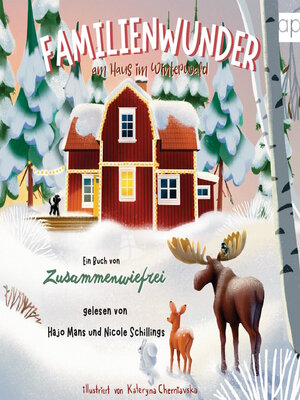 cover image of Familienwunder am Haus im Winterwald